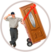Доставка выбранных дверей и их установка Доставка выбранных дверей и их установка